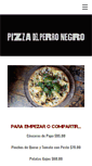Mobile Screenshot of pizzadelperronegro.com